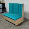 Samt-Restaurant Bar Booth Sofa Loveseat